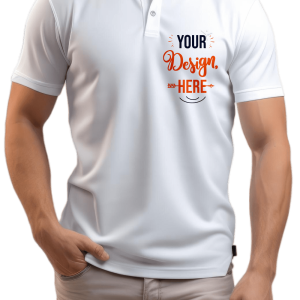 Basic men's polo shirt